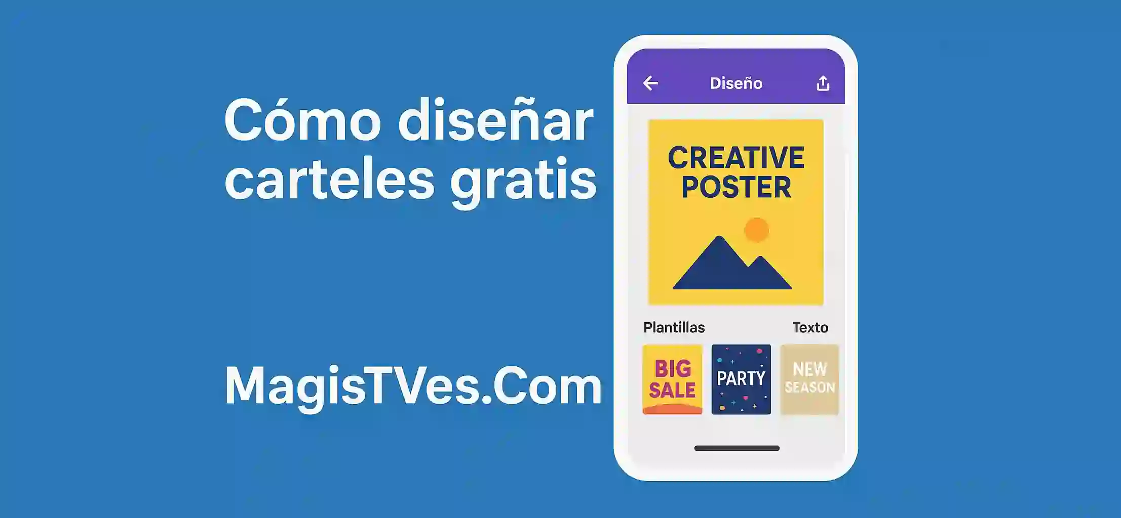 Cómo diseñar carteles gratis