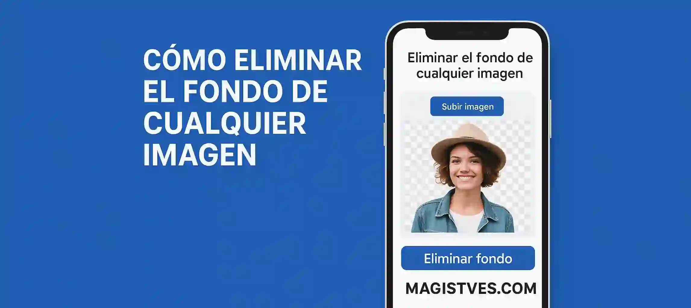 Cómo eliminar el fondo de cualquier imagen