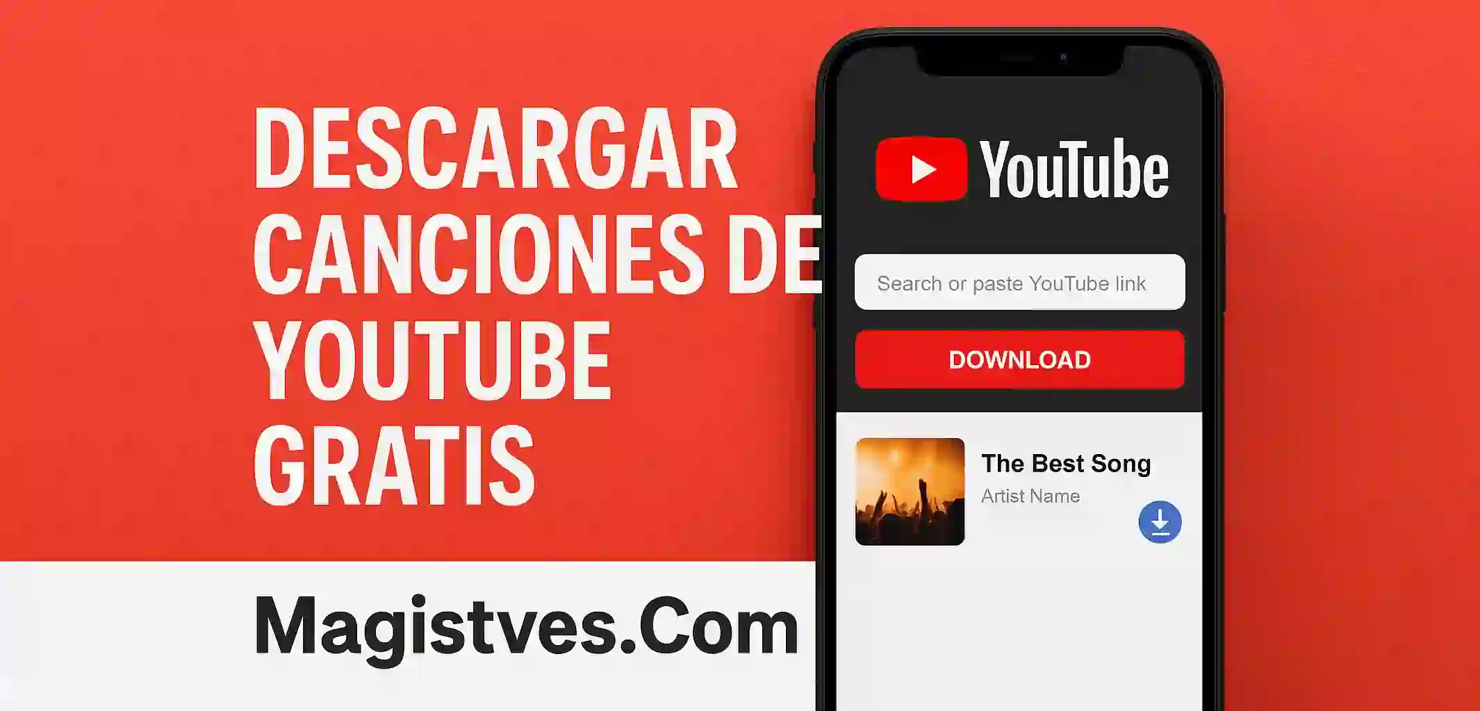 Descargar canciones de YouTube gratis